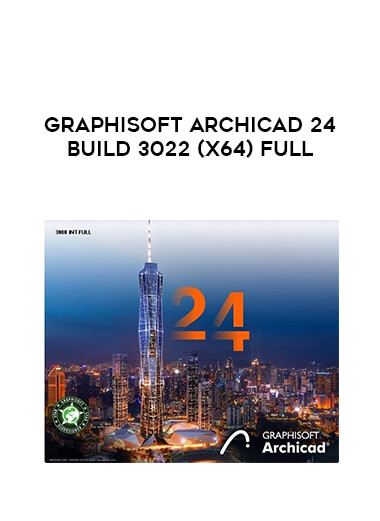 GRAPHISOFT ARCHICAD 24 Build 3022 (x64) Full courses available download now.