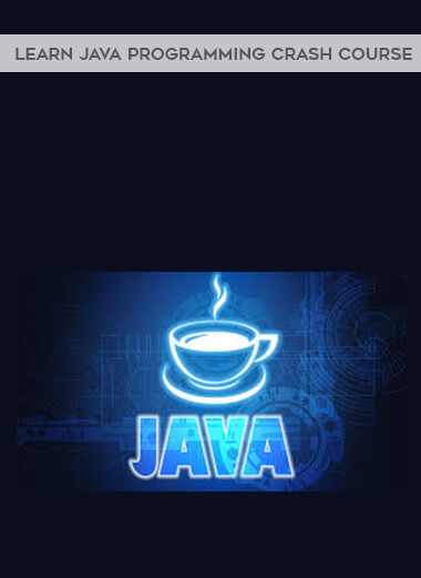 Learn Java Programming Crash Course courses available download now.