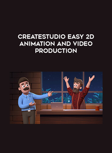 CreateStudio Easy 2D Animation and Video Production courses available download now.