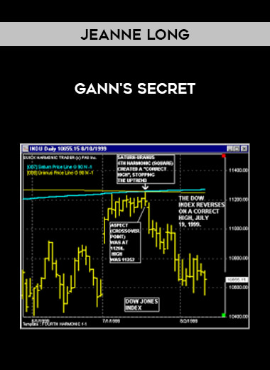 Jeanne Long - Gann's Secret courses available download now.