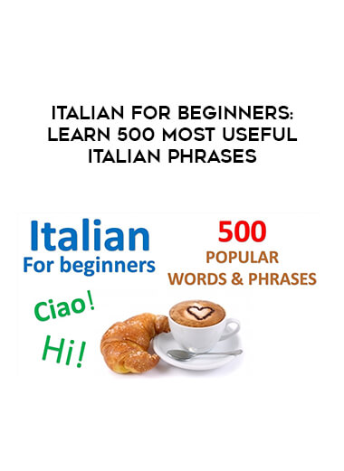 Italian for Beginners: Learn 500 Most Useful Italian Phrases courses available download now.