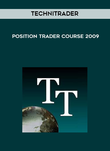 TechniTrader - Position Trader Course 2009 courses available download now.