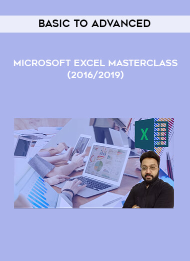 Microsoft Excel Masterclass (2016/2019) - Basic to Advanced courses available download now.