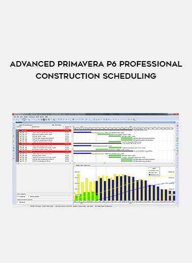 Advanced Primavera P6 Professional Construction Scheduling courses available download now.
