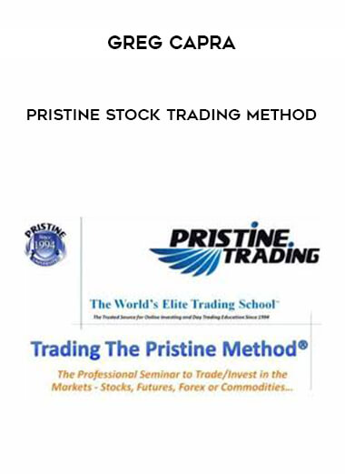 Greg Capra - Pristine Stock Trading Method courses available download now.
