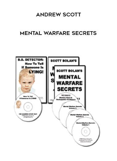 Andrew Scott - Mental Warfare Secrets courses available download now.
