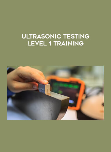 Ultrasonic Testing Level 1 Training courses available download now.