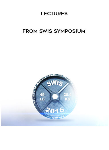 Lectures From SWIS Symposium courses available download now.