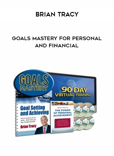 BRIAN TRACY GOALS MASTERY FOR PERSONAL AND FINANCIAL courses available download now.