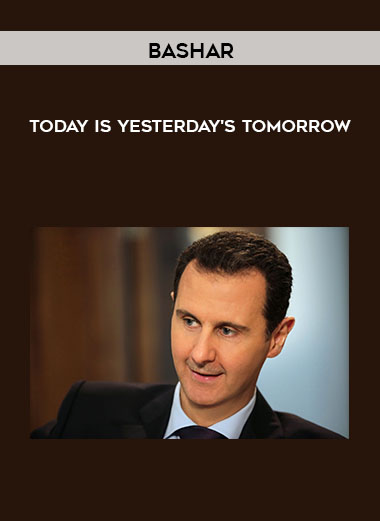 Bashar - Today is Yesterday's Tomorrow courses available download now.
