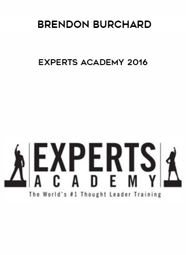 Brendon Burchard – Experts Academy 2016 courses available download now.