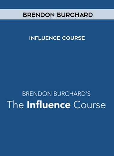 Brendon Burchard – Influence Course courses available download now.