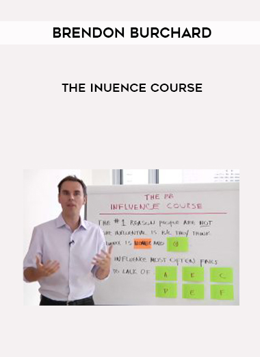 Brendon Burchard – The Inuence Course courses available download now.