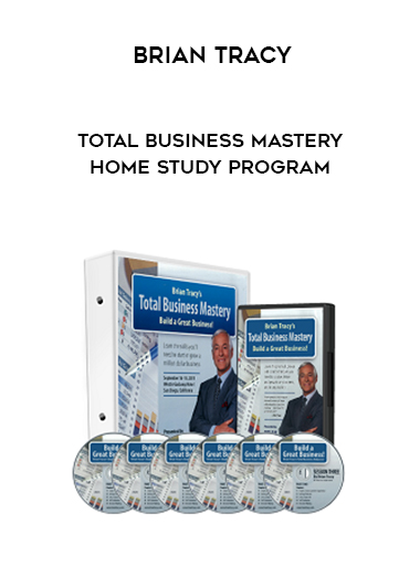 Brian Tracy – Total Business Mastery Home Study Program courses available download now.