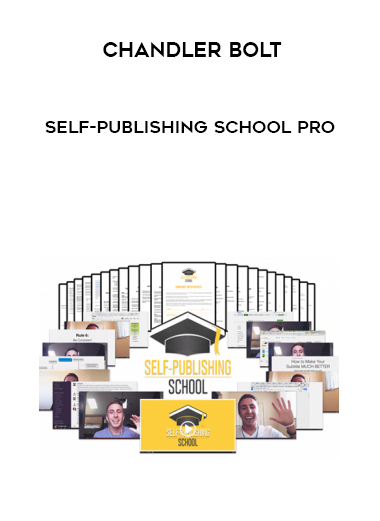 Chandler Bolt – Self-Publishing School PRO courses available download now.