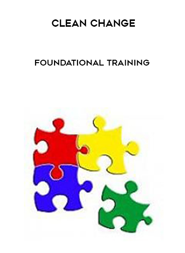 Clean Change – Foundational Training courses available download now.