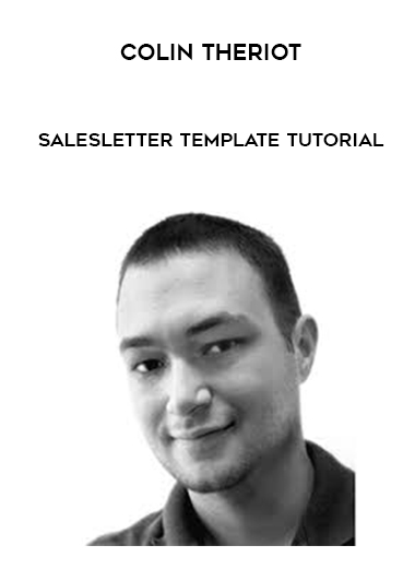 Colin Theriot – Salesletter Template Tutorial courses available download now.