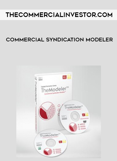 Commercial Syndication Modeler courses available download now.