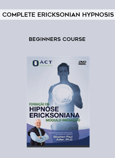 Complete Ericksonian Hypnosis – Beginners course courses available download now.
