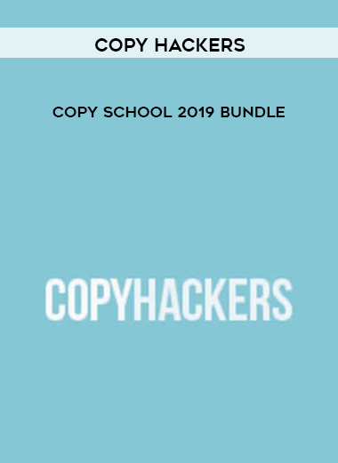 Copy Hackers – Copy School 2019 Bundle courses available download now.