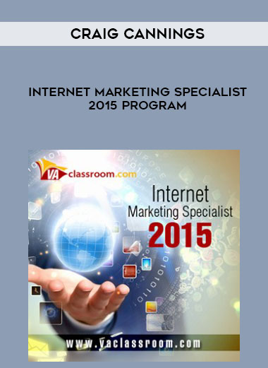 Craig Cannings – Internet Marketing Specialist 2015 Program courses available download now.