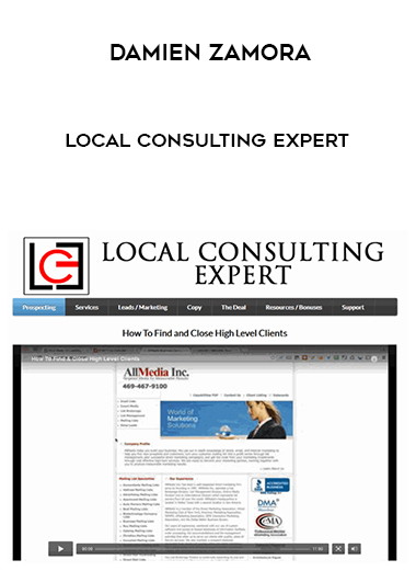 Damien Zamora – Local Consulting Expert courses available download now.
