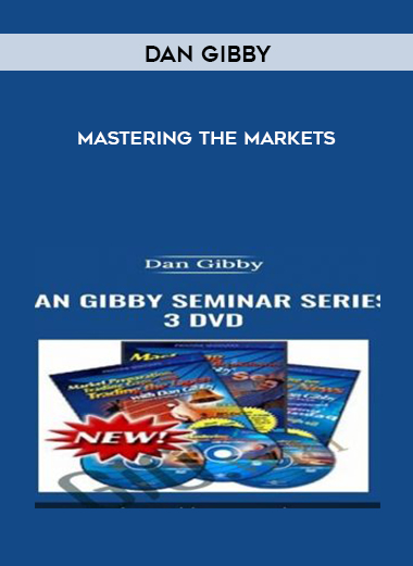 Dan Gibby – Mastering The Markets courses available download now.