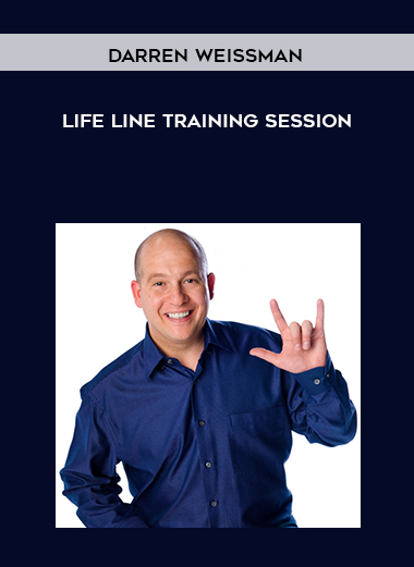 Darren Weissman - Life Line Training Session courses available download now.