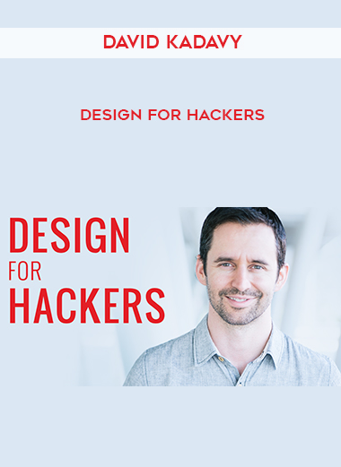 David Kadavy – Design for Hackers courses available download now.