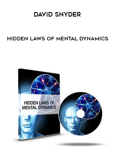 David Snyder – Hidden Laws Of Mental Dynamics courses available download now.