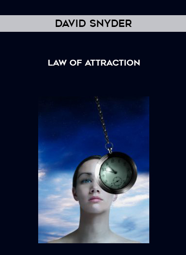 David Snyder – Law of Attraction courses available download now.