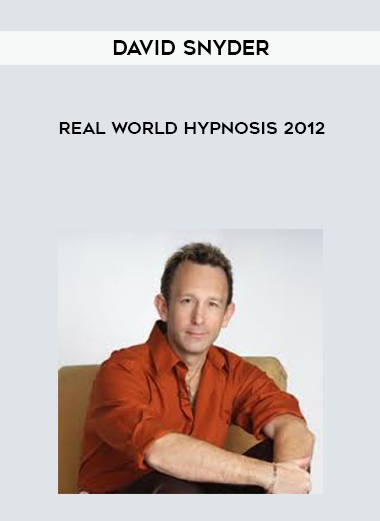 David Snyder – Real World Hypnosis 2012 courses available download now.