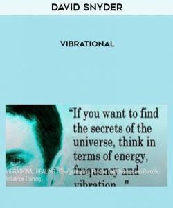 David Snyder – Vibrational Healing courses available download now.