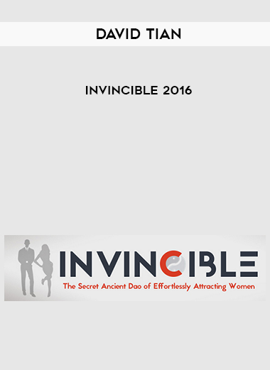 David Tian – Invincible 2016 courses available download now.