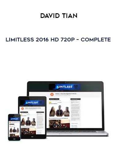 David Tian - Limitless 2016 HD 720p - COMPLETE courses available download now.
