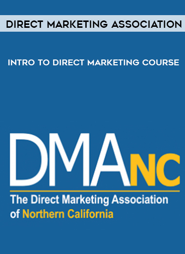 Direct Marketing Association – Intro to Direct Marketing Course courses available download now.
