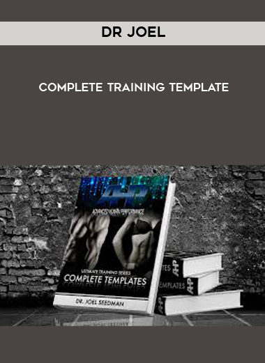 Dr Joel - Complete Training Template courses available download now.