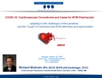 Richard D Mullvain - COVID-19: Cardiovascular Conundrums and Cases for MTM Pharmacists courses available download now.