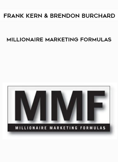 Frank Kern and Brendon Burchard – Millionaire Marketing Formulas courses available download now.