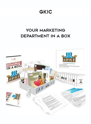 GKIC – Your Marketing Department in a Box courses available download now.