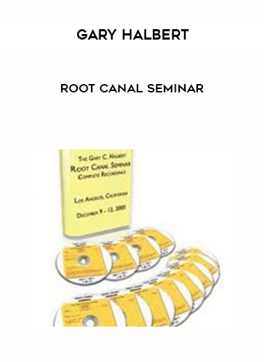 Gary Halbert – Root Canal Seminar courses available download now.