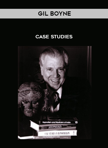 Gil Boyne – Case Studies courses available download now.