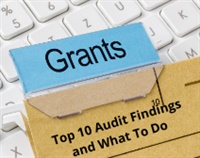 Top 10 Audit Findings and What To Do courses available download now.