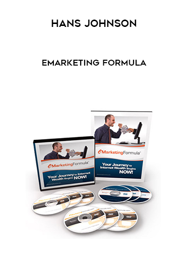 Hans Johnson – eMarketing Formula courses available download now.