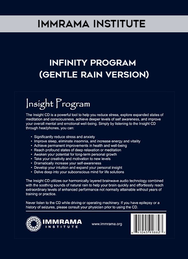 Immrama Institute - Infinity Program (Gentle Rain Version) courses available download now.