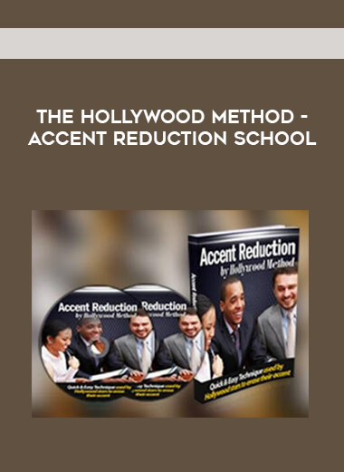 The Hollywood Method - Accent Reduction School courses available download now.