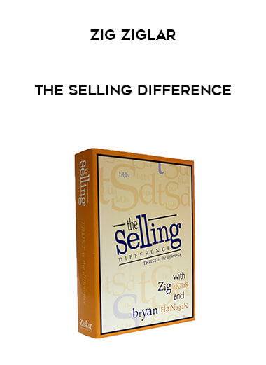 Zig Ziglar - The Selling Difference courses available download now.
