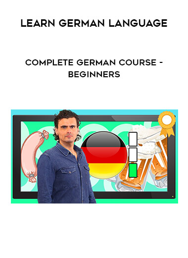 Learn German Language - Complete German Course - Beginners courses available download now.