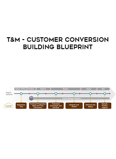 T&M - Customer Conversion Building Blueprint courses available download now.