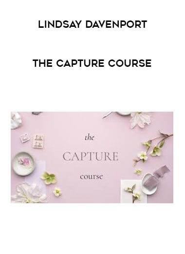 Lindsay Davenport - The Capture Course courses available download now.